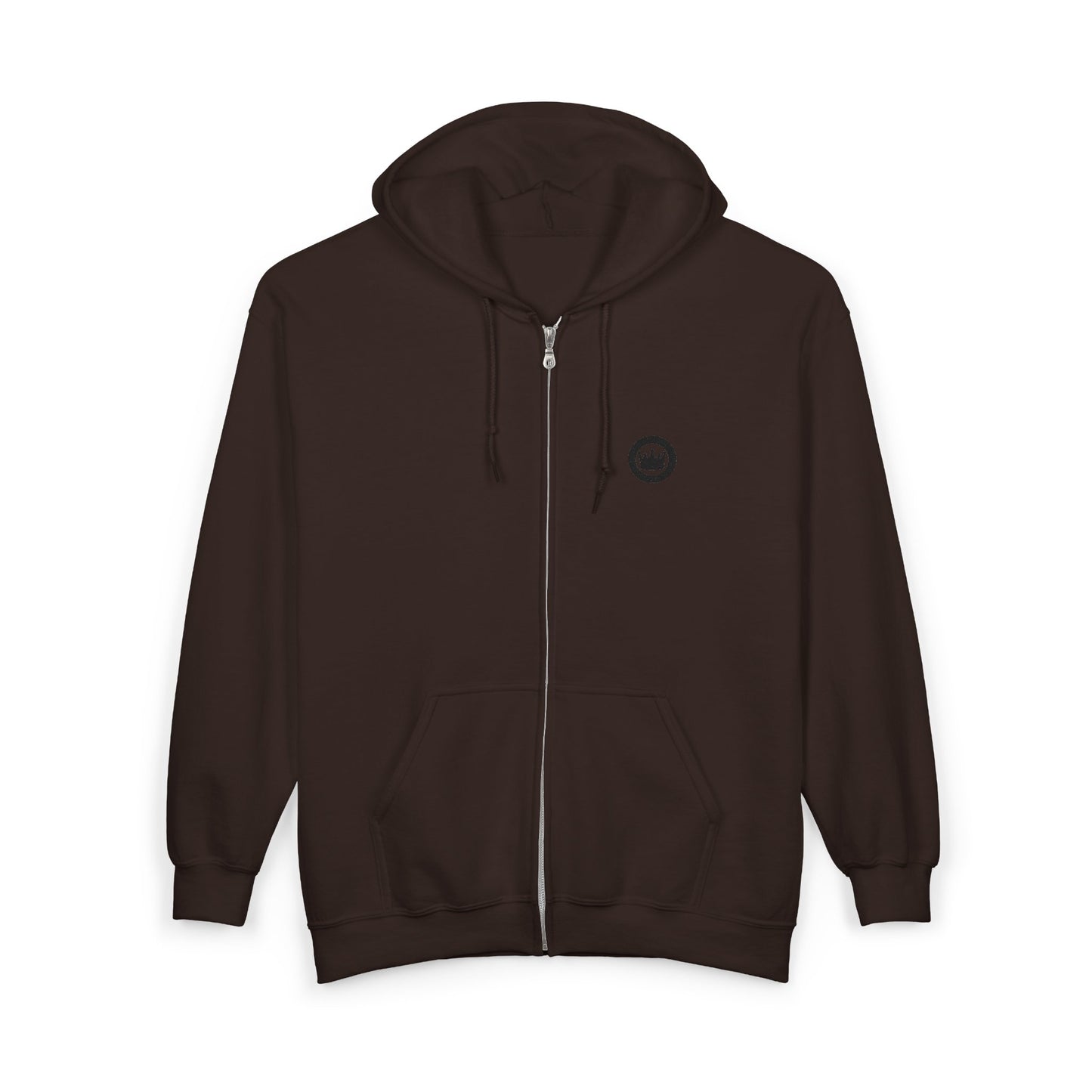 Ultimate Hoodie  Crown Logo Zip Hoodie | Small Chest Emblem, Casual Streetwear