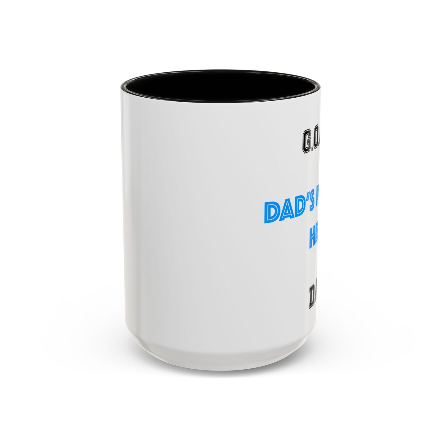 G.O.A.T. Dad Coffee Mug - Personalized Gift for Father's Day, Birthday, Coffee Lovers, Funny Dad Mug, Custom Photo Mug