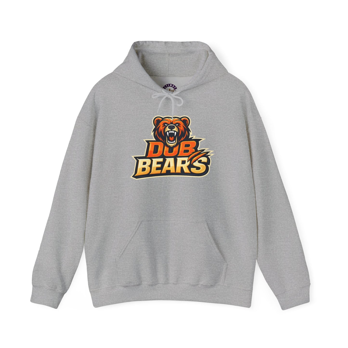 DUB BEARS Hoodie – Mascot Graphic Sports Pullover