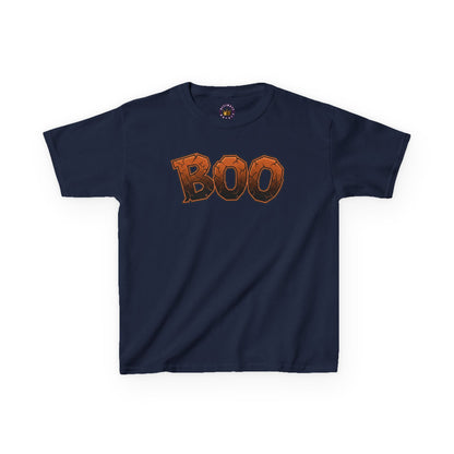 Kids Halloween 'BOO' Tee |  Cute Spooky Pumpkin Letter Graphic