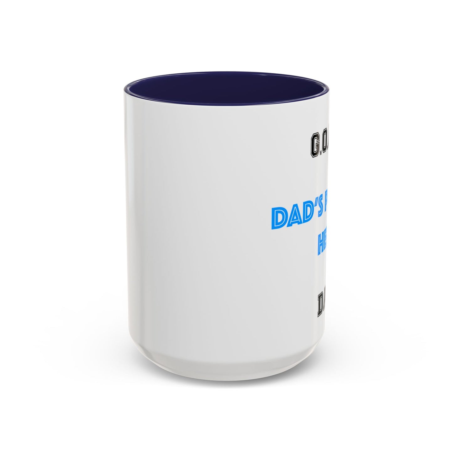 G.O.A.T. Dad Coffee Mug - Personalized Gift for Father's Day, Birthday, Coffee Lovers, Funny Dad Mug, Custom Photo Mug