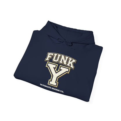 FunkY | Unisex Hoodie - Comfortable Casual Wear for Everyday Style, Gift for Friends, Streetwear, Music Lovers, Trendy Apparel