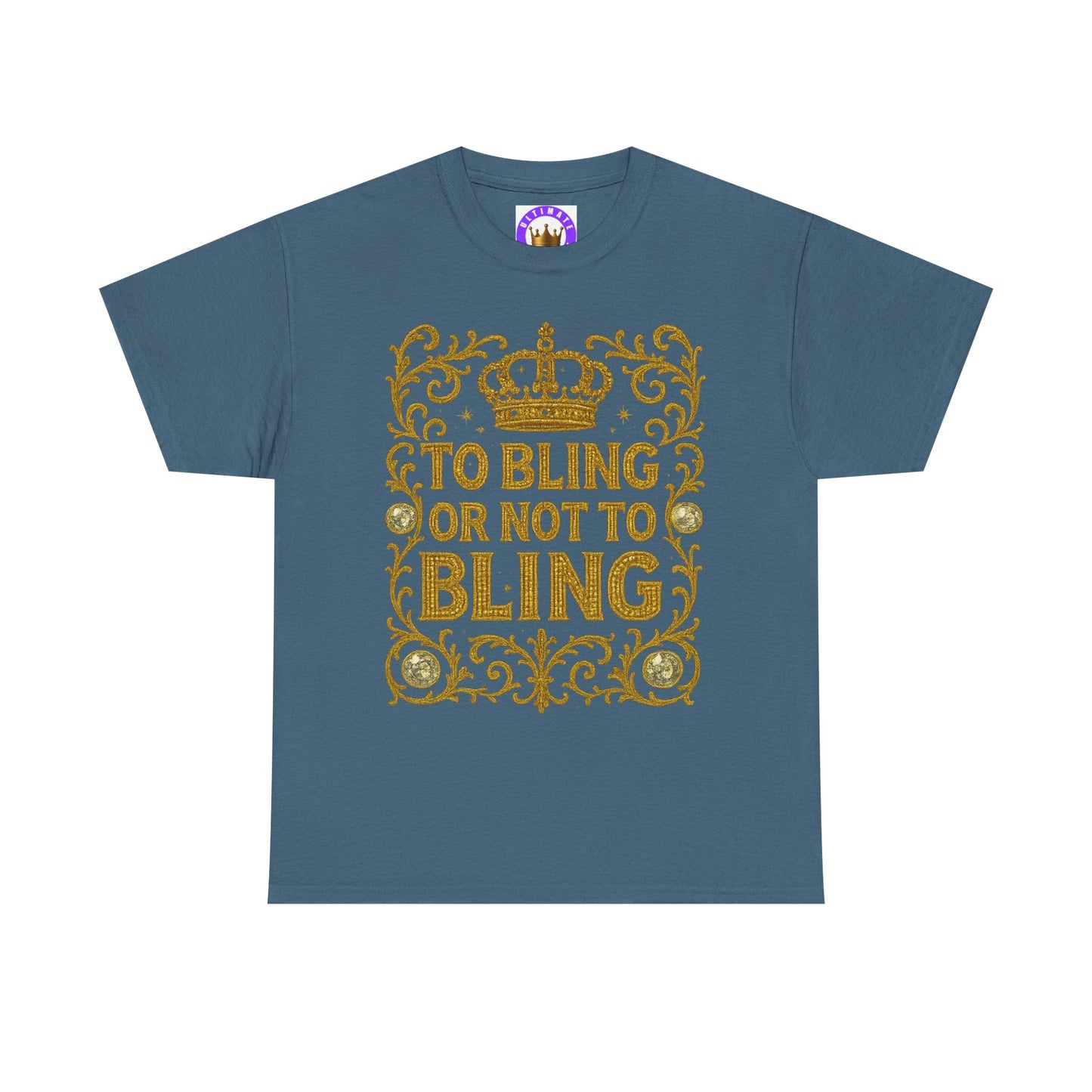 Bling Statement Tee - Perfect for Parties, Gifts, or Casual Wear, Funny Cotton T-Shirt, Holiday Gift, Unisex Style