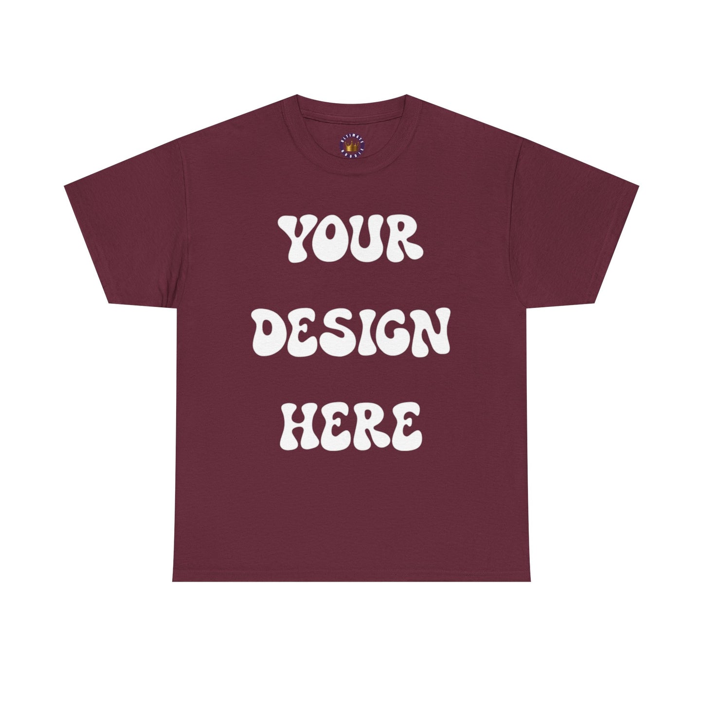 CUSTOMIZABLE COLORS T‑Shirt — Plain Cotton Tee Shirt
