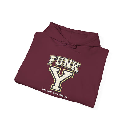 FunkY | Unisex Hoodie - Comfortable Casual Wear for Everyday Style, Gift for Friends, Streetwear, Music Lovers, Trendy Apparel