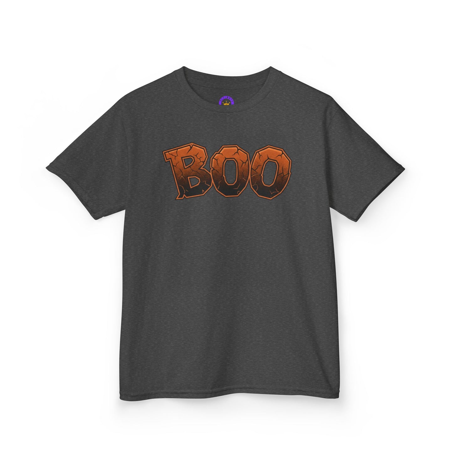 Kids Halloween 'BOO' Tee |  Cute Spooky Pumpkin Letter Graphic