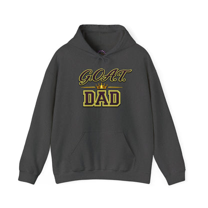 G.O.A.T. DAD Personalizable Hoodie | Cozy Unisex Hooded Sweatshirt