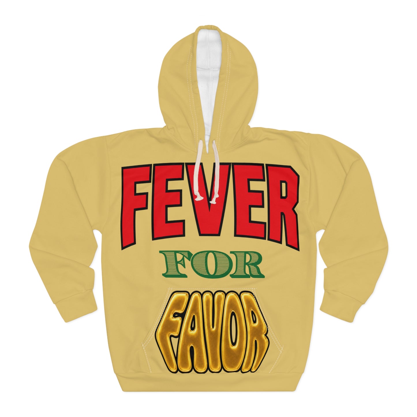 Fever For Favor Hoodie — Bold Graphic Pullover with 'FEVER FOR FAVOR' Text