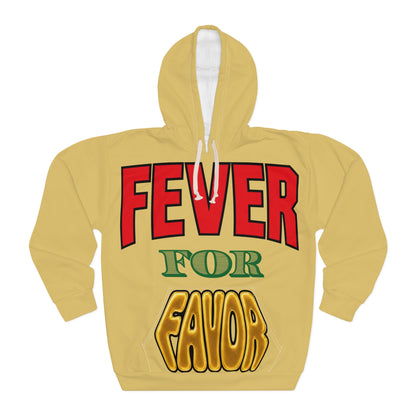 Fever For Favor Hoodie — Bold Graphic Pullover with 'FEVER FOR FAVOR' Text