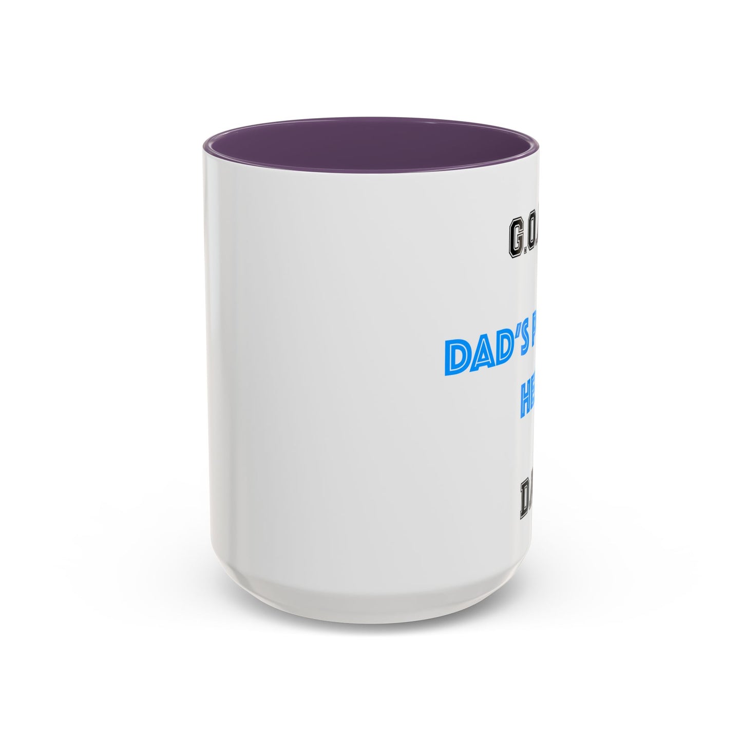 G.O.A.T. Dad Coffee Mug - Personalized Gift for Father's Day, Birthday, Coffee Lovers, Funny Dad Mug, Custom Photo Mug