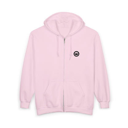 Ultimate Hoodie  Crown Logo Zip Hoodie | Small Chest Emblem, Casual Streetwear