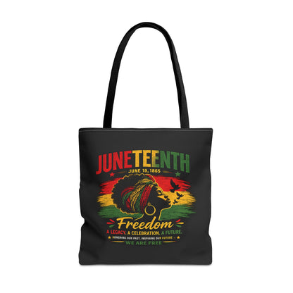 Juneteenth Freedom Tote Bag – Black History Celebration Grocery & Everyday Carry