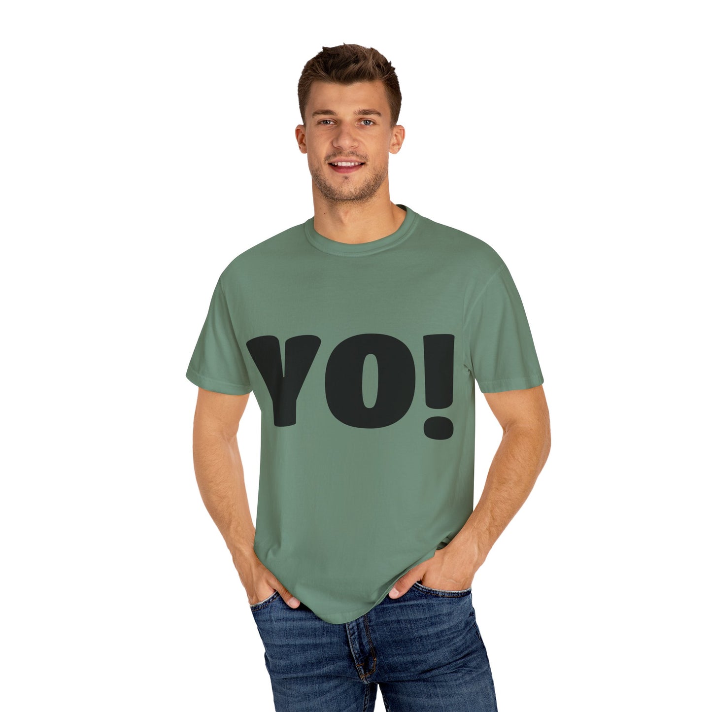 Cool T-Shirt (YO!), Casual Tee, Streetwear Shirt, Gift for Friends, Fun Quotes Tee