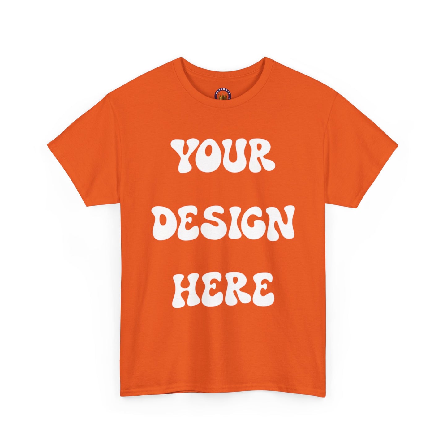 CUSTOMIZABLE COLORS T‑Shirt — Plain Cotton Tee Shirt