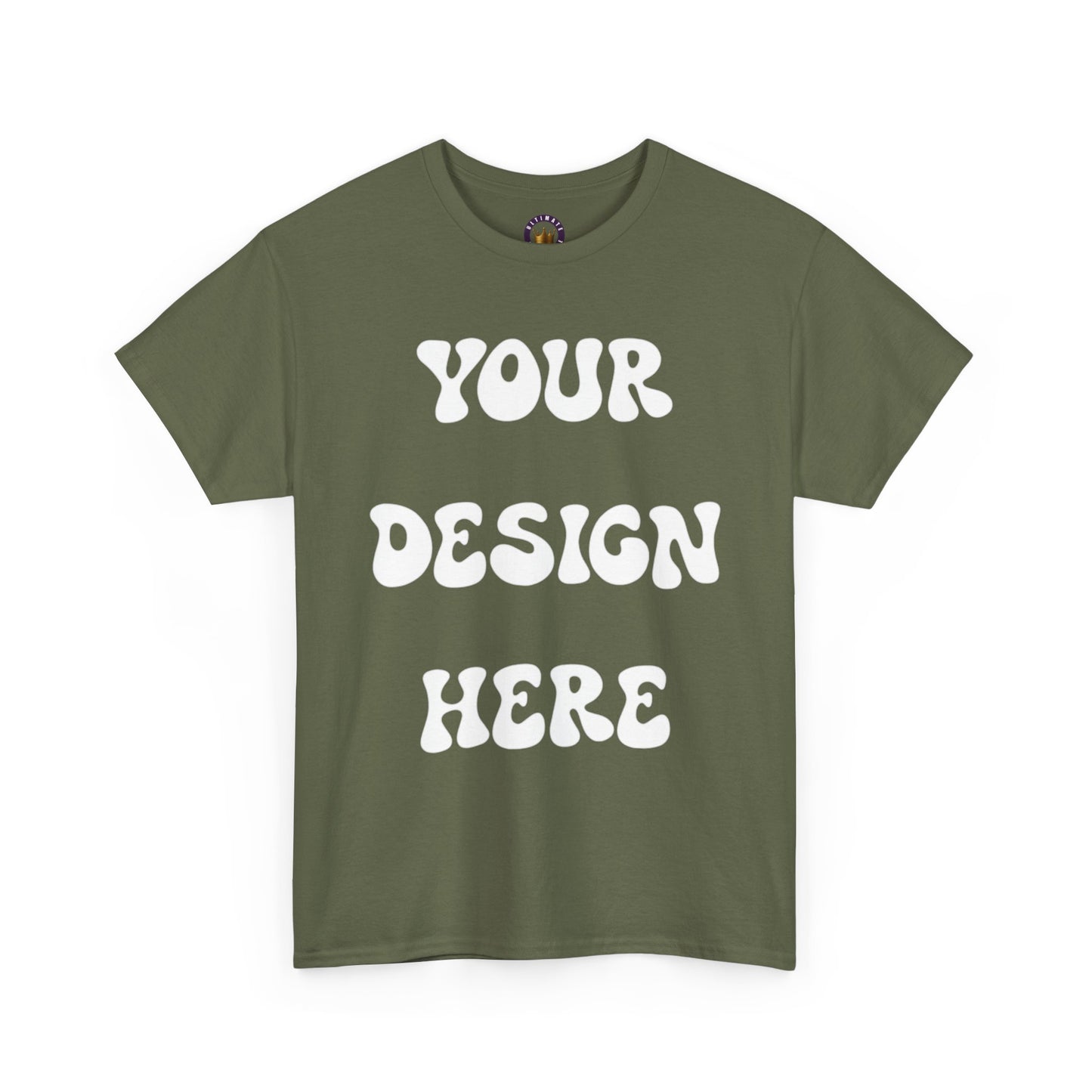 CUSTOMIZABLE COLORS T‑Shirt — Plain Cotton Tee Shirt