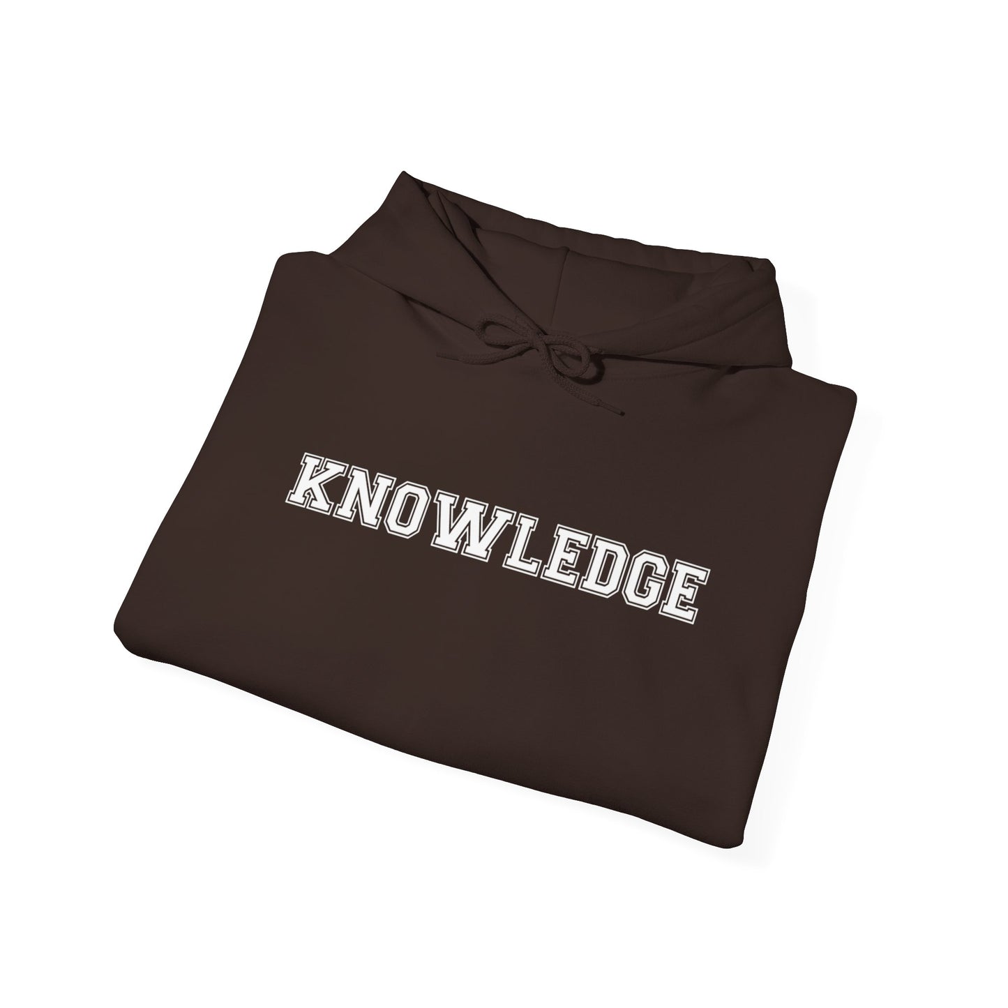 KNOWLEDGE Hoodie - Ideal for Gifts, Casual Wear, or Lounging at Home, Perfect for Fall/Winter, Customizable Style