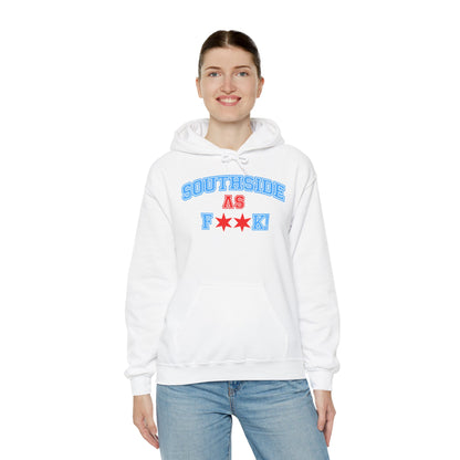 Southside As F**K! Hoodie | Chicago Flag Stars Pullover