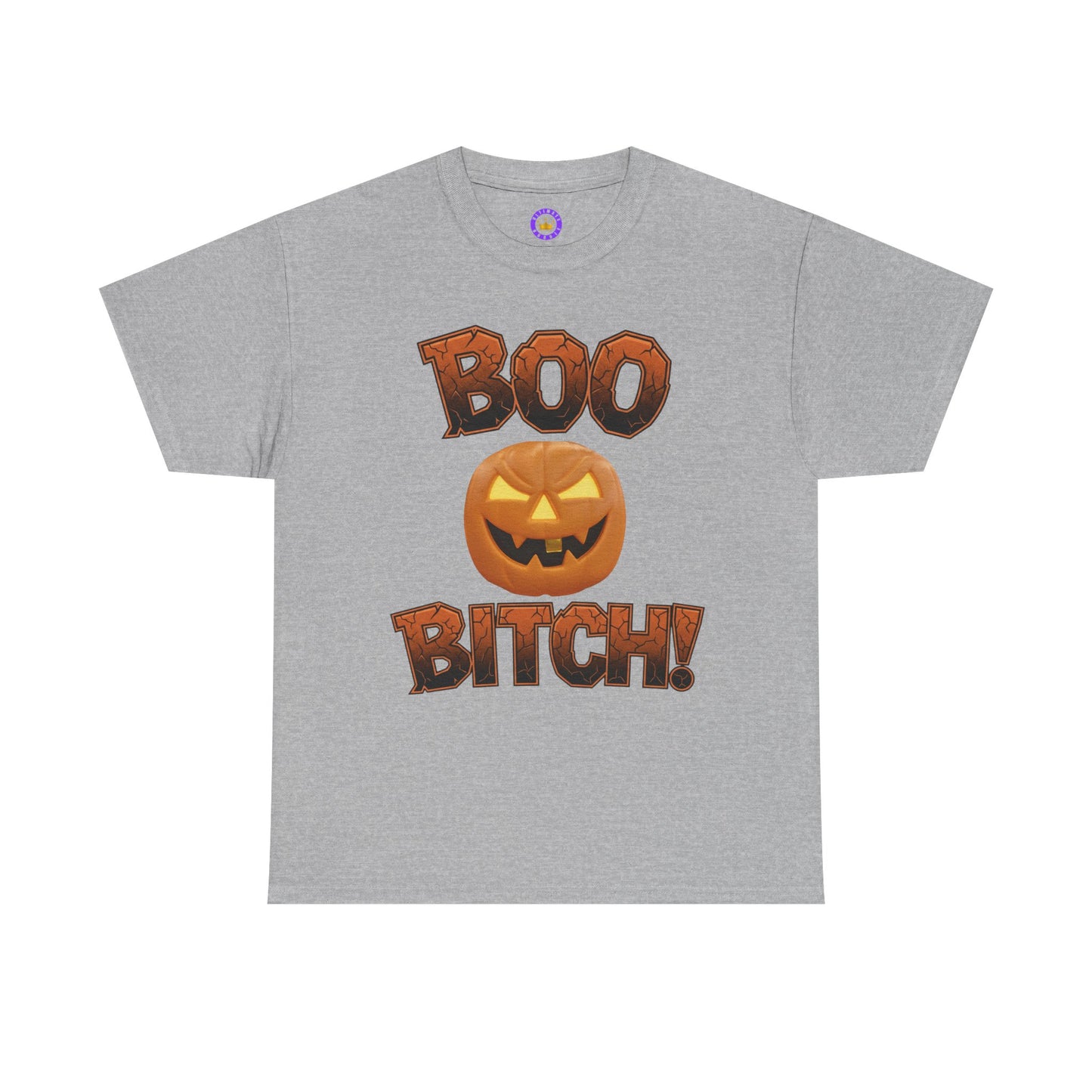 Halloween Tshirt Funny Spooky Pumpkin Face Tee Shirt Adult Apparel Costume Alternative Jack Lantern Graphic Design Cotton Fabric Boo Text