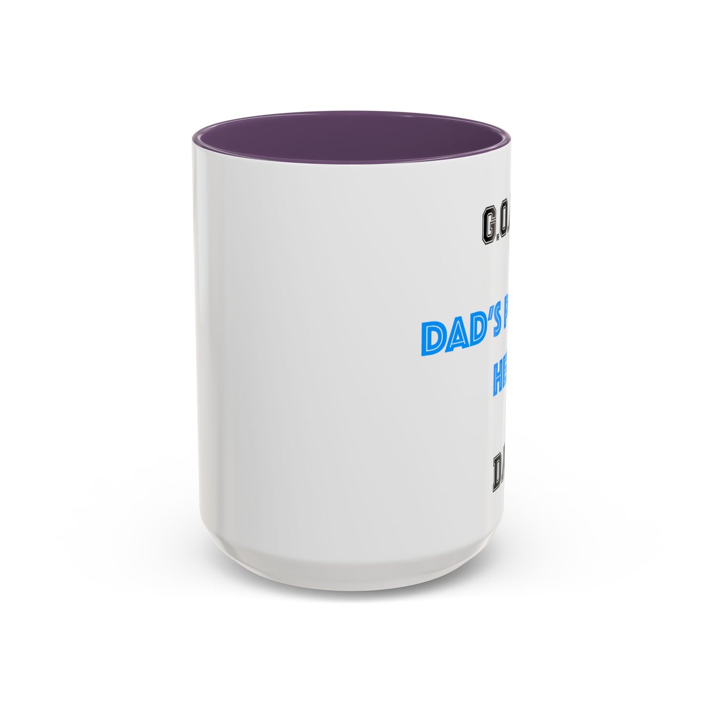 G.O.A.T. Dad Coffee Mug - Personalized Gift for Father's Day, Birthday, Coffee Lovers, Funny Dad Mug, Custom Photo Mug