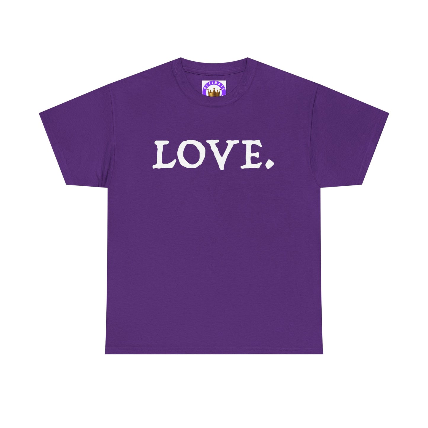 Love Tee (Unisex Heavy Cotton) | Casual Wear, Gift for Her, Couples Outfits, Everyday Tee, Heartfelt Apparel