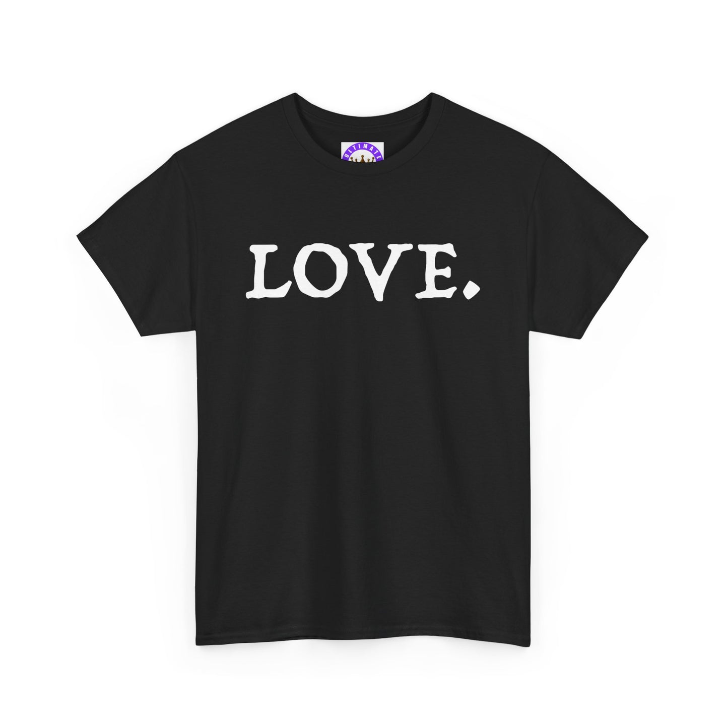 Love Tee (Unisex Heavy Cotton) | Casual Wear, Gift for Her, Couples Outfits, Everyday Tee, Heartfelt Apparel