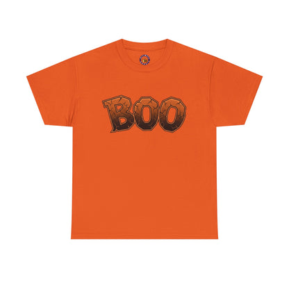 Halloween BOO Ghost Shirt | Spooky Season T-Shirt | Cute Fall Tee | Unisex Heavy Cotton Apparel | October Gift for Him Her