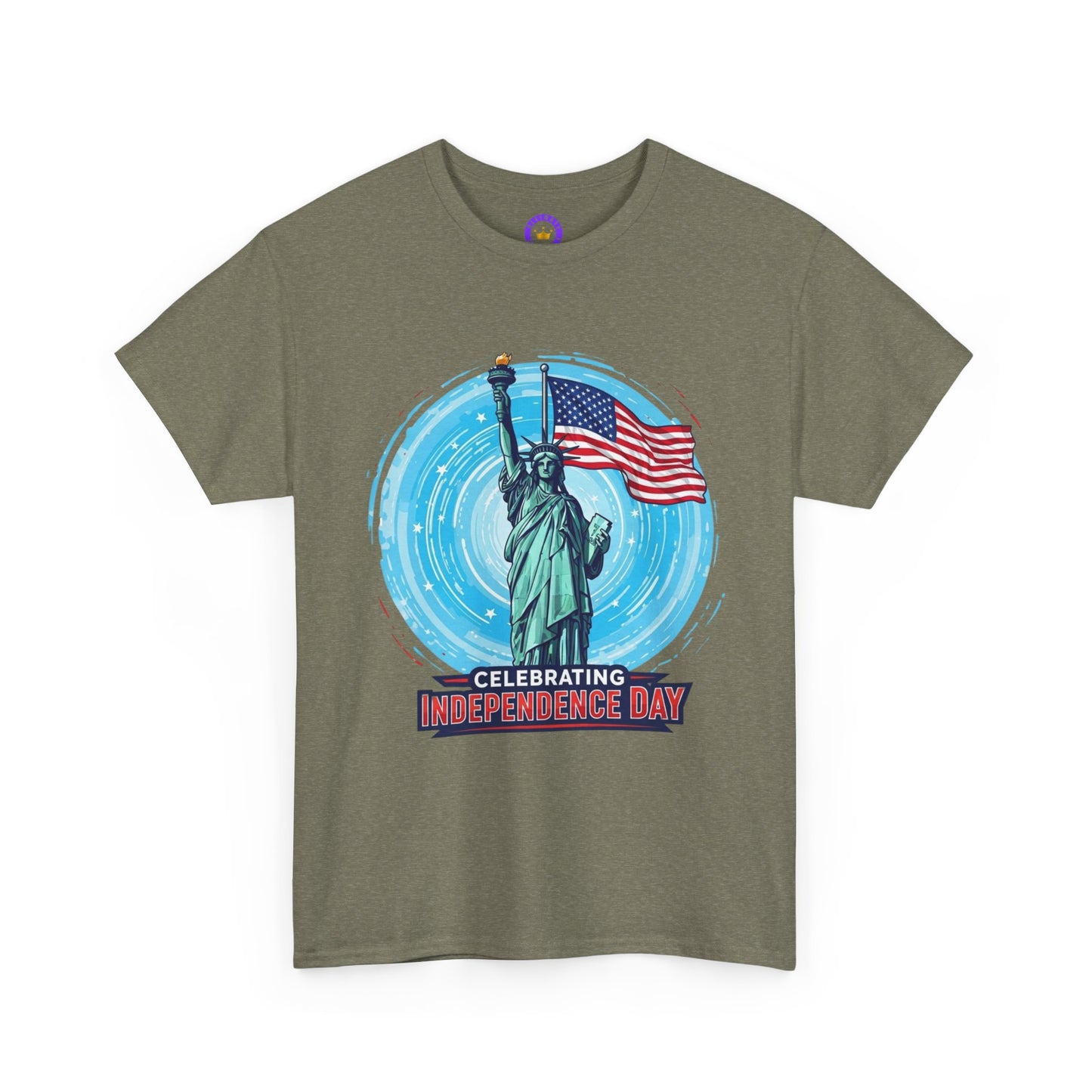 Independence Day Tee | Unisex Heavy Cotton Tee, Patriotic T-Shirt, Fourth of July Attire, Gift for Freedom Lovers