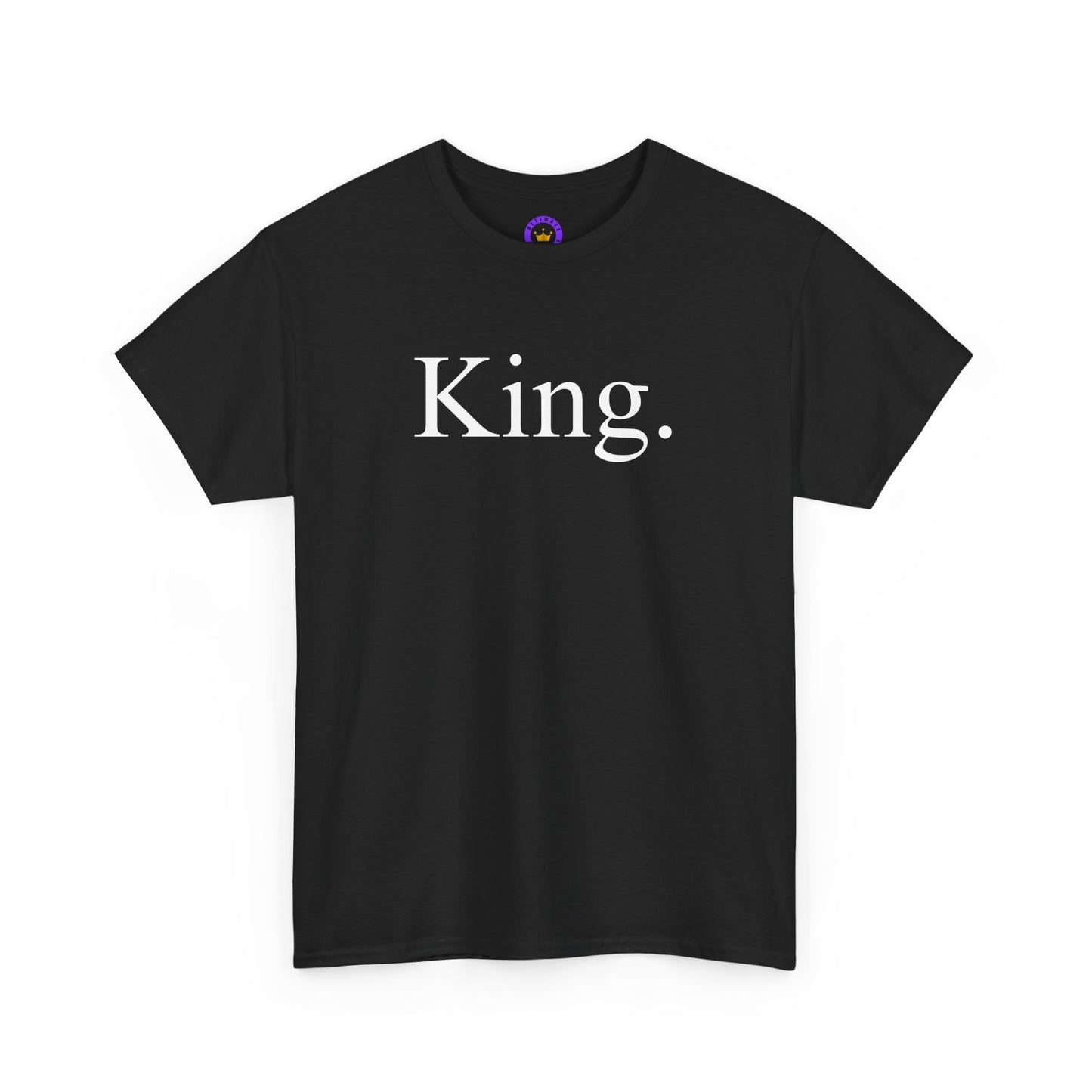 PREMIUM Thee Shirt - 'King.' | Unisex Heavy Cotton Tee | Casual Style, Graphic Shirt, Gift for Men/Women, Streetwear, Birthday, Everyday Wear