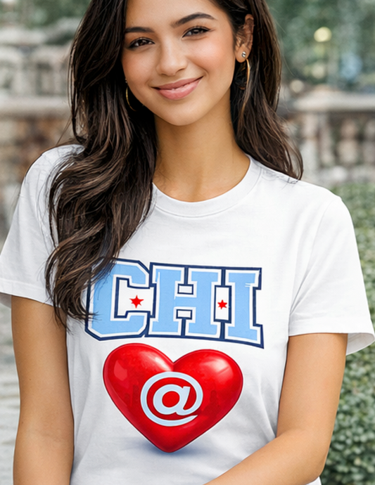CHI @ Heart T-Shirt | Chi Heart Tee