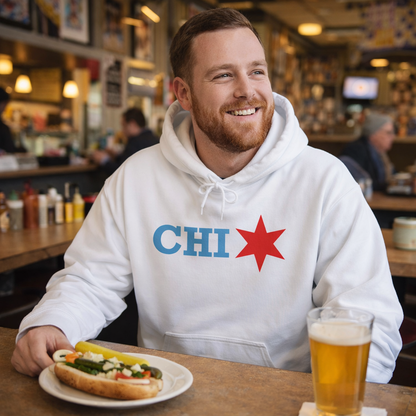 Chicago Star Hoodie | Premium Urban Streetwear Sweatshirt