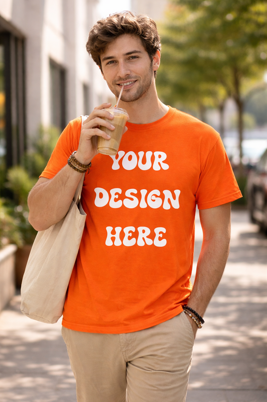 CUSTOMIZABLE COLORS T‑Shirt — Plain Cotton Tee Shirt
