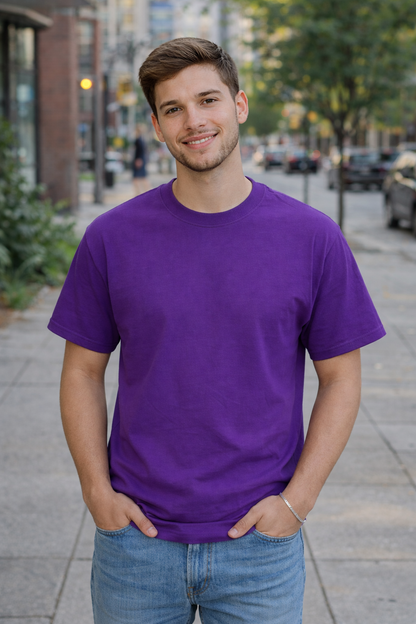 CROWN COLORS TEES |  Cotton T-Shirt