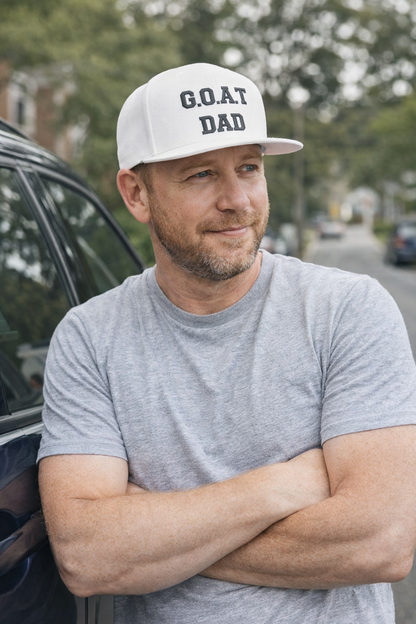 G.O.A.T DAD Cap | Gift for Father's Day, Birthday, Casual Wear, Dad Life Gear