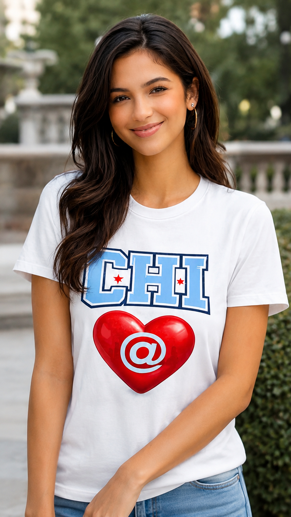 CHI @ Heart T-Shirt | Chi Heart Tee
