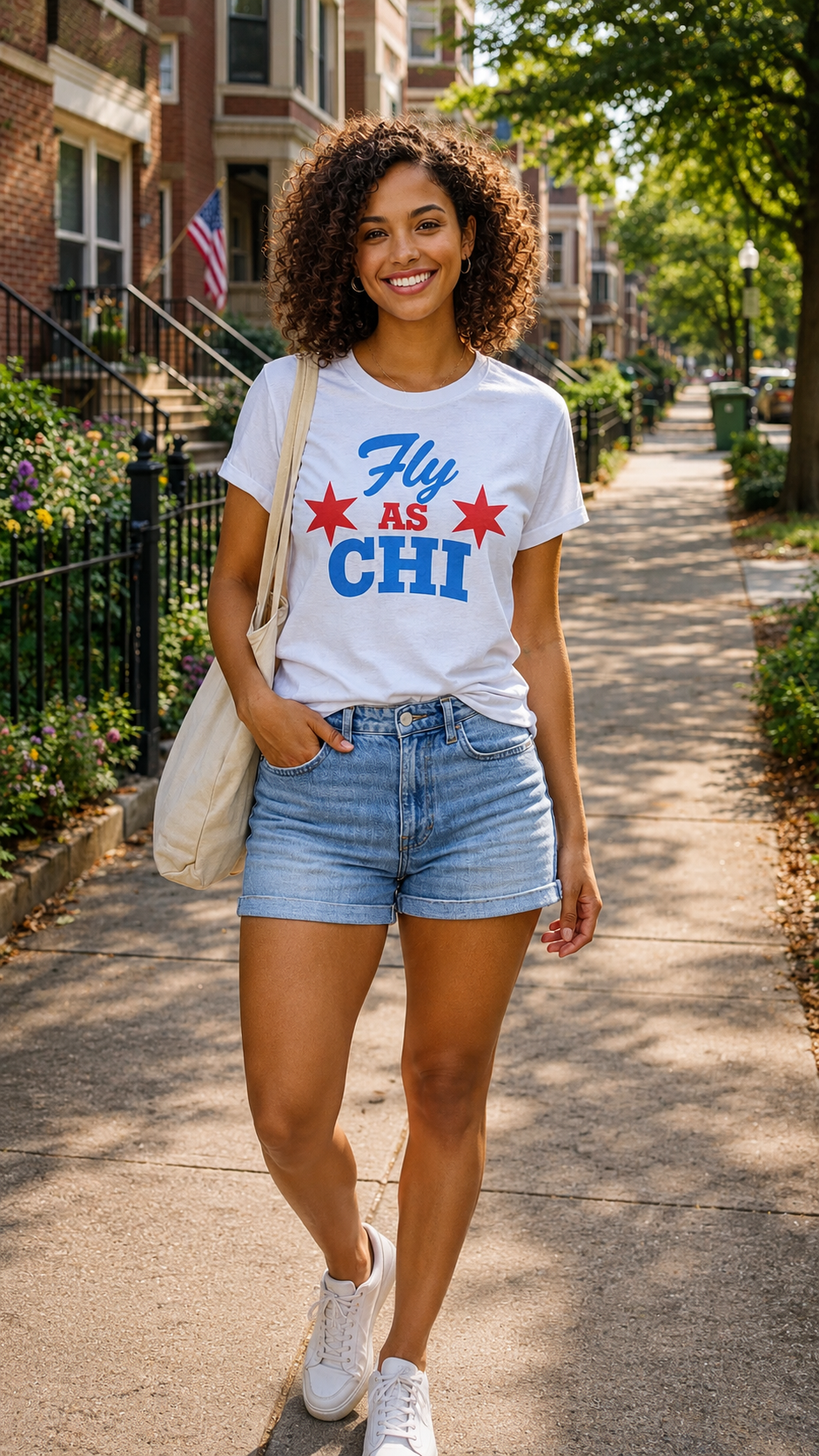 Fly As Chi T-Shirt | Chicago Streetwear Graphic Tee