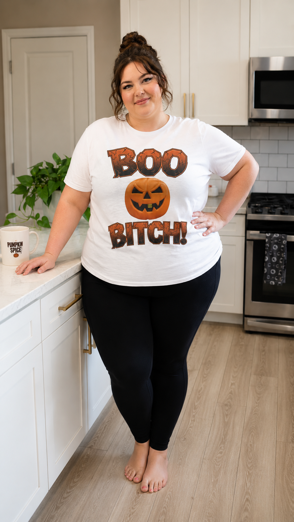Halloween Shirt Spooky Ghost Tee | Unisex Heavy Cotton Vintage Style | Aesthetic Fall Sweater Season Costume | Cute Trick or Treat Gift