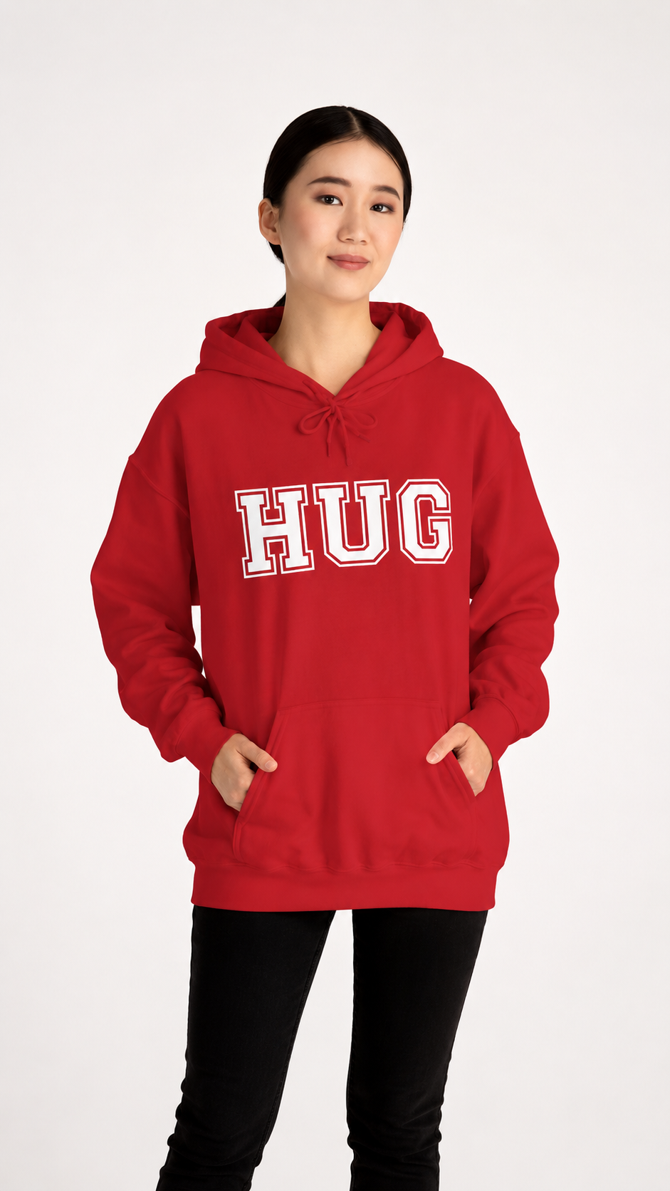 HUG HOODIE | Casual Wear, Valentine's Day Present, Holiday Apparel, Everyday Comfort