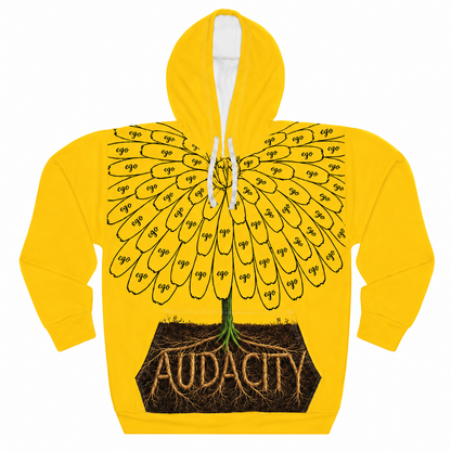 The Audacity of Yellow!  — Bold Yellow Hoodie  with Inspiring Design