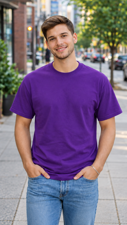 CROWN COLORS TEES |  Cotton T-Shirt