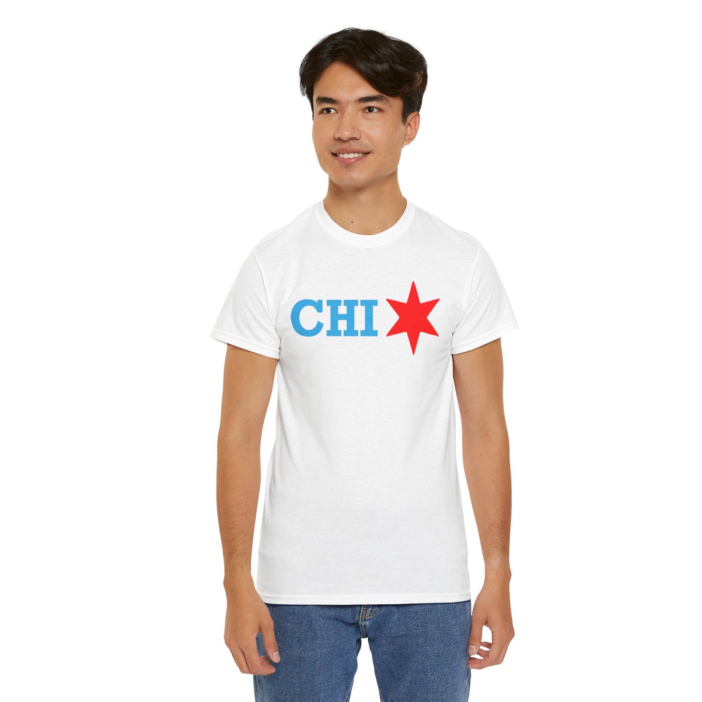 CHI Star T‑Shirt — Minimal City Pride Tee