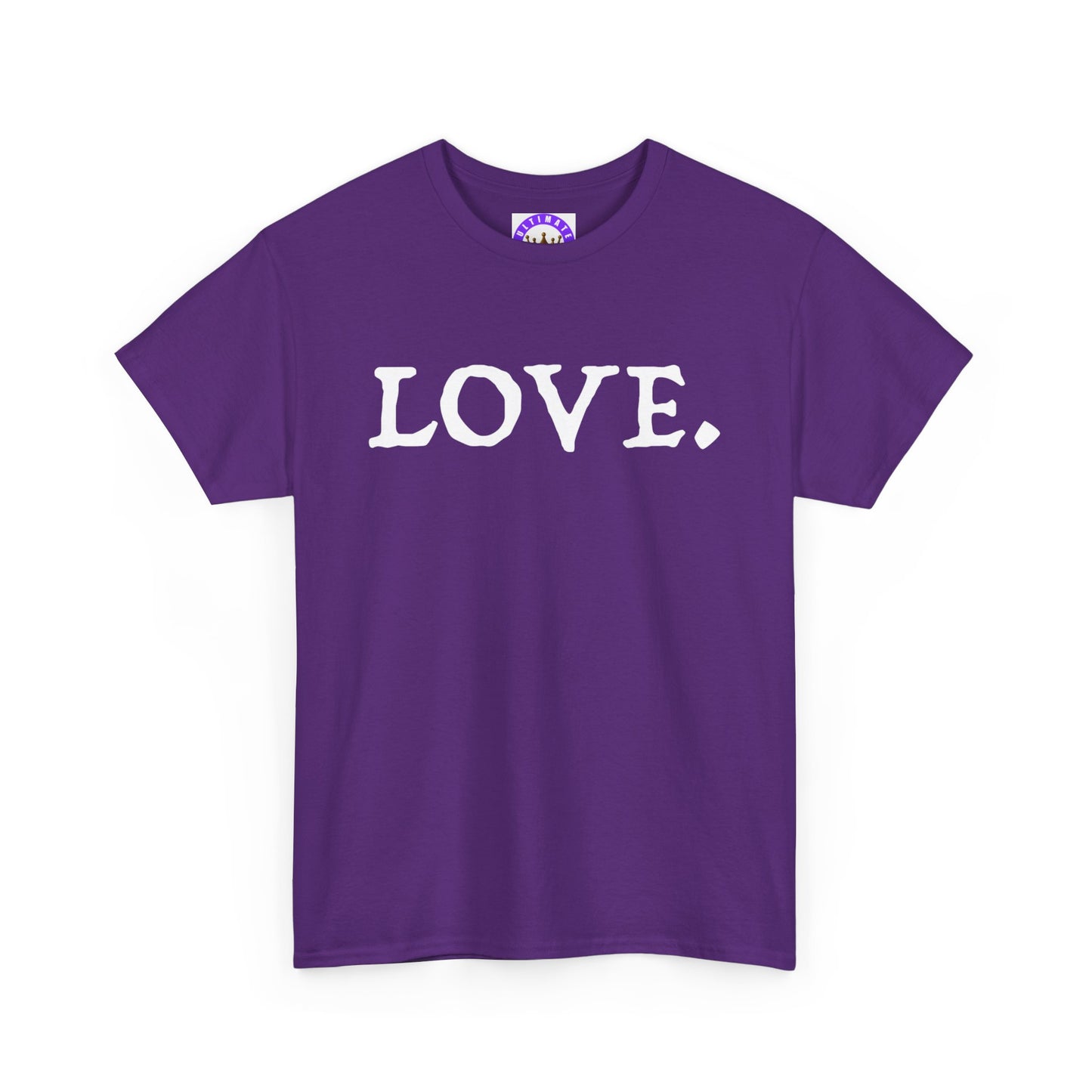 Love Tee (Unisex Heavy Cotton) | Casual Wear, Gift for Her, Couples Outfits, Everyday Tee, Heartfelt Apparel