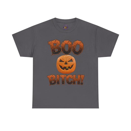 Halloween Shirt Spooky Ghost Tee | Unisex Heavy Cotton Vintage Style | Aesthetic Fall Sweater Season Costume | Cute Trick or Treat Gift
