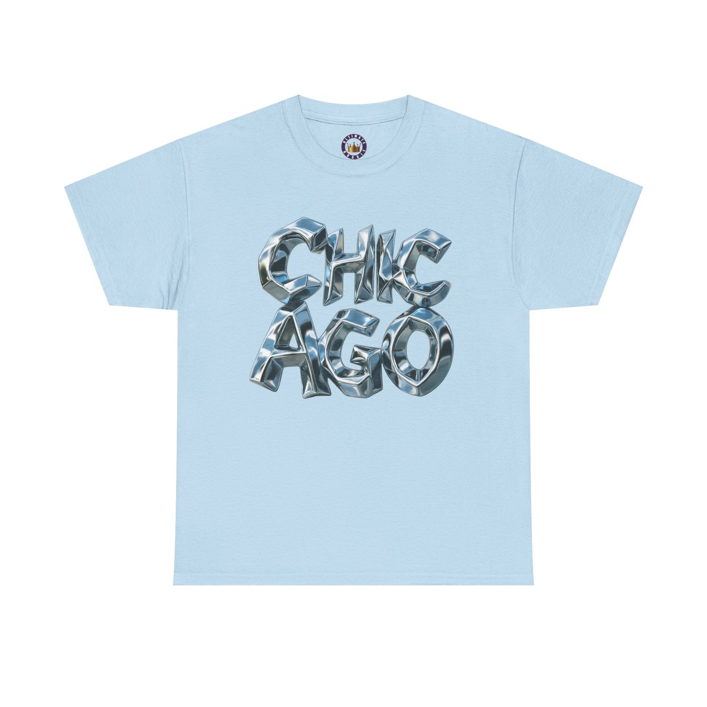 Chicago Metallic 3D Tee | Urban City Graphic T-Shirt