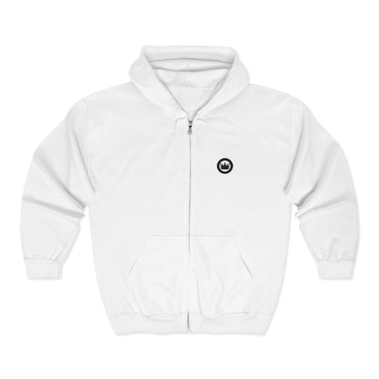 Ultimate Hoodie  Crown Logo Zip Hoodie | Small Chest Emblem, Casual Streetwear