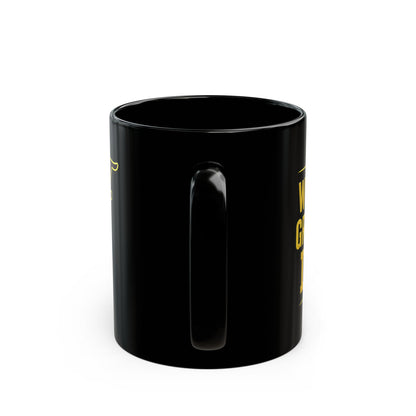 G.O.A.T. Dad Black Mug — World's Best Dad Coffee Cup (11oz/15oz)