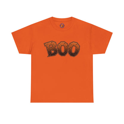 Halloween BOO Ghost Shirt | Spooky Season T-Shirt | Cute Fall Tee | Unisex Heavy Cotton Apparel | October Gift for Him Her