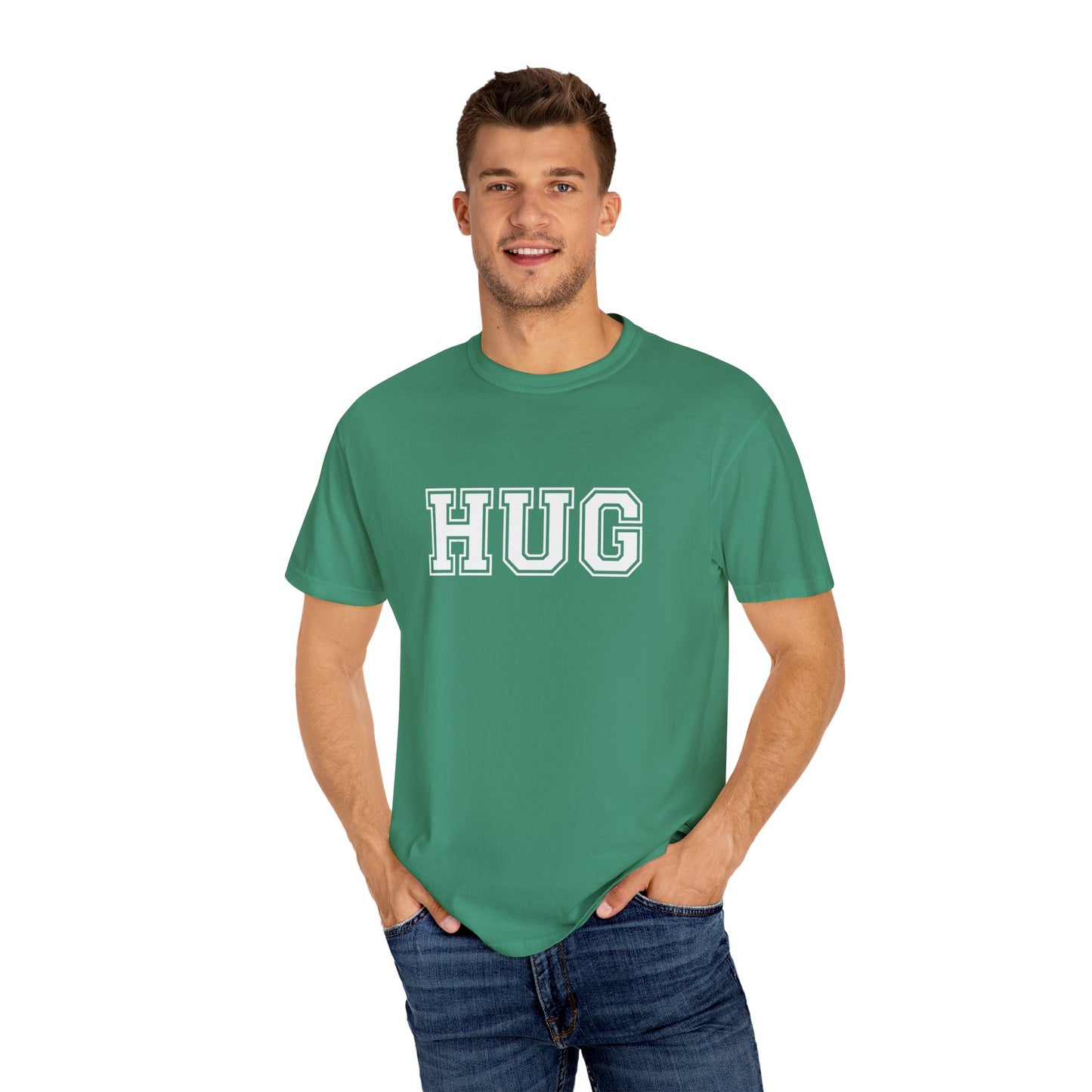 Hug T-Shirt, Unisex Tee, Casual Wear, Gift for Friends, Cozy Apparel, Birthday Surprise, Relaxed Fit Tee