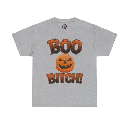Halloween Shirt Spooky Ghost Tee | Unisex Heavy Cotton Vintage Style | Aesthetic Fall Sweater Season Costume | Cute Trick or Treat Gift