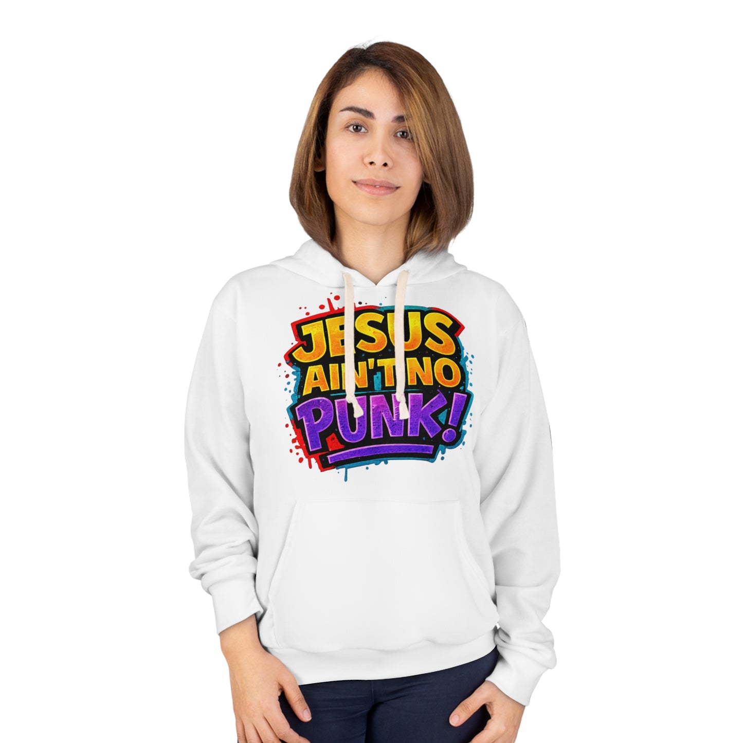 Jesus Ain't No Punk - Graphic Hoodie