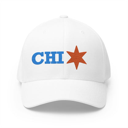 Chicago Cap, Stylish Embroidered Cap, Chic Hat, Custom Closure Cap, Gift for Him, Her, Fashion Accessory, Birthday Gift, Casual Wear